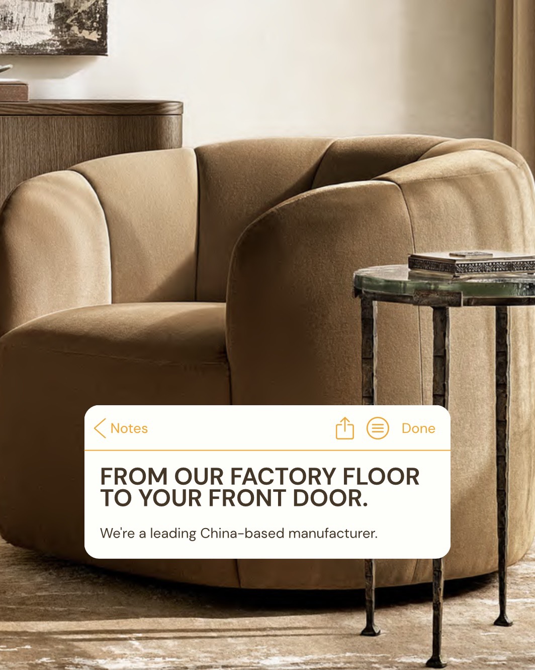 Factory to Front Door